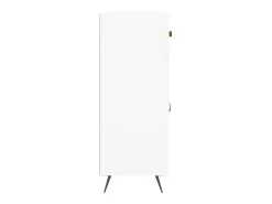 Aparador blanco 69,5x34x90 cm madera de ingeniería
