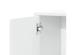 Aparador blanco 60x31x70 cm madera contrachapada