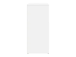 Aparador blanco 60x31x70 cm madera contrachapada