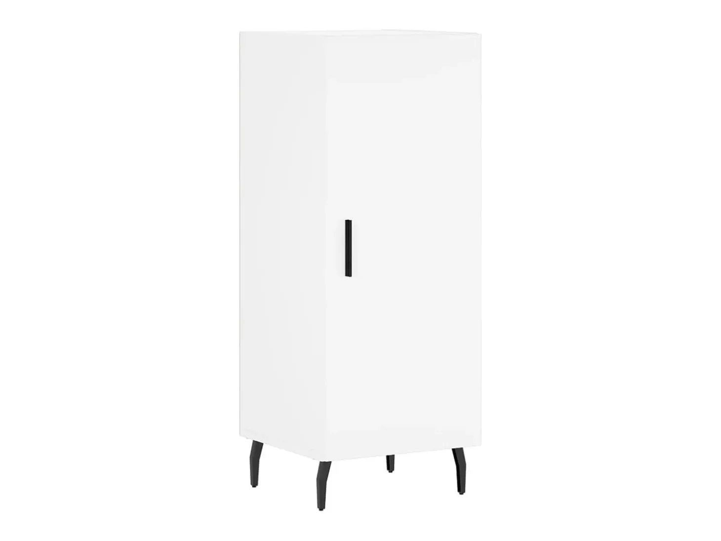 Aparador blanco 34,5x34x90 cm madera de ingeniería