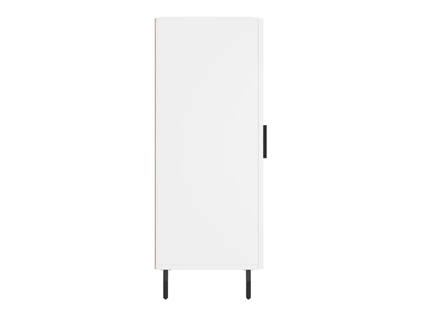 Aparador blanco 34,5x34x90 cm madera de ingeniería