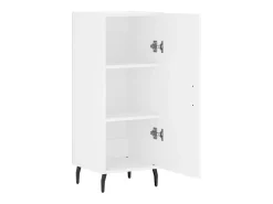 Aparador blanco 34,5x34x90 cm madera de ingeniería