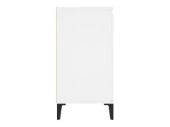 Aparador blanco 104x35x70 cm madera contrachapada