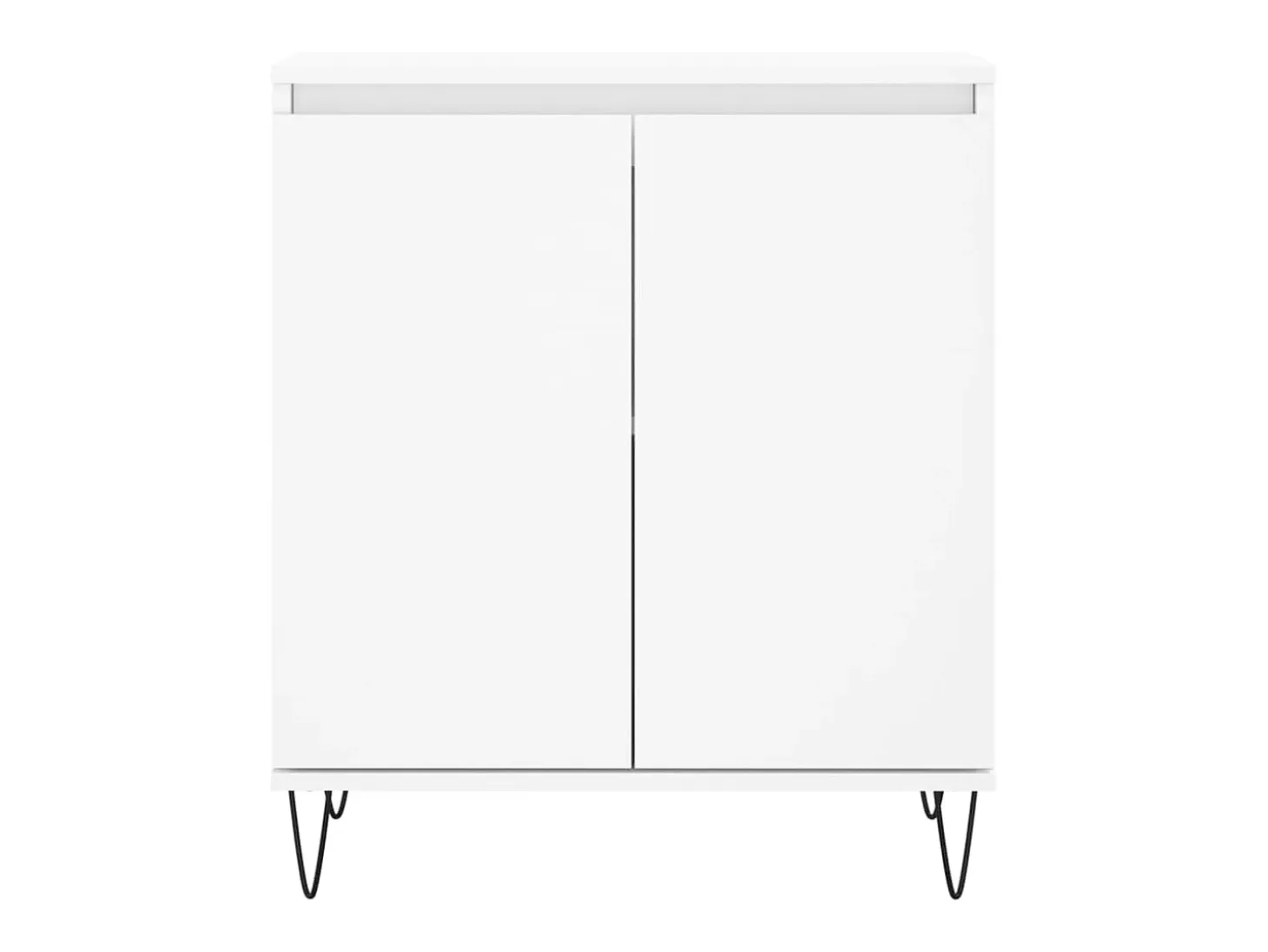 Aparador Blanco 60x35x70 cm Madera de Ingeniería
