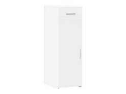 Aparador blanco 30x42,5x93 cm madera contrachapada