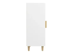 Aparador blanco 34,5x34x90 cm Madera de ingeniería