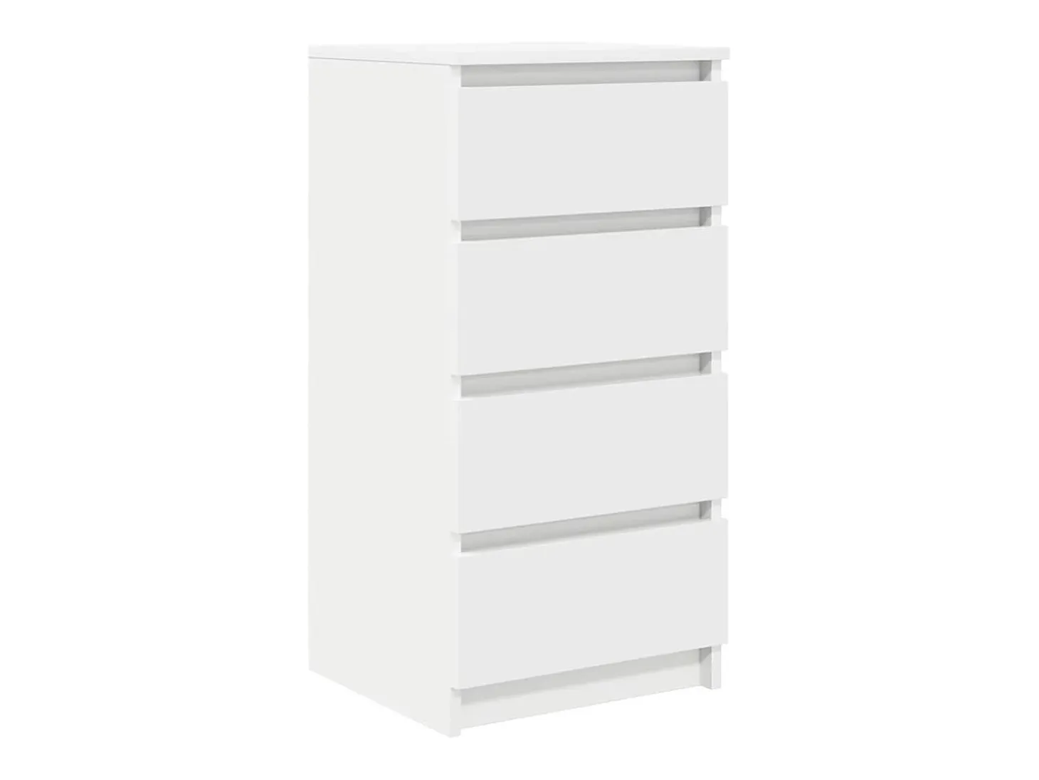 Aparador blanco 37,5x35x76 cm madera de ingeniería