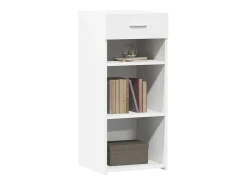 Aparador blanco 40x42,5x93 cm madera contrachapada