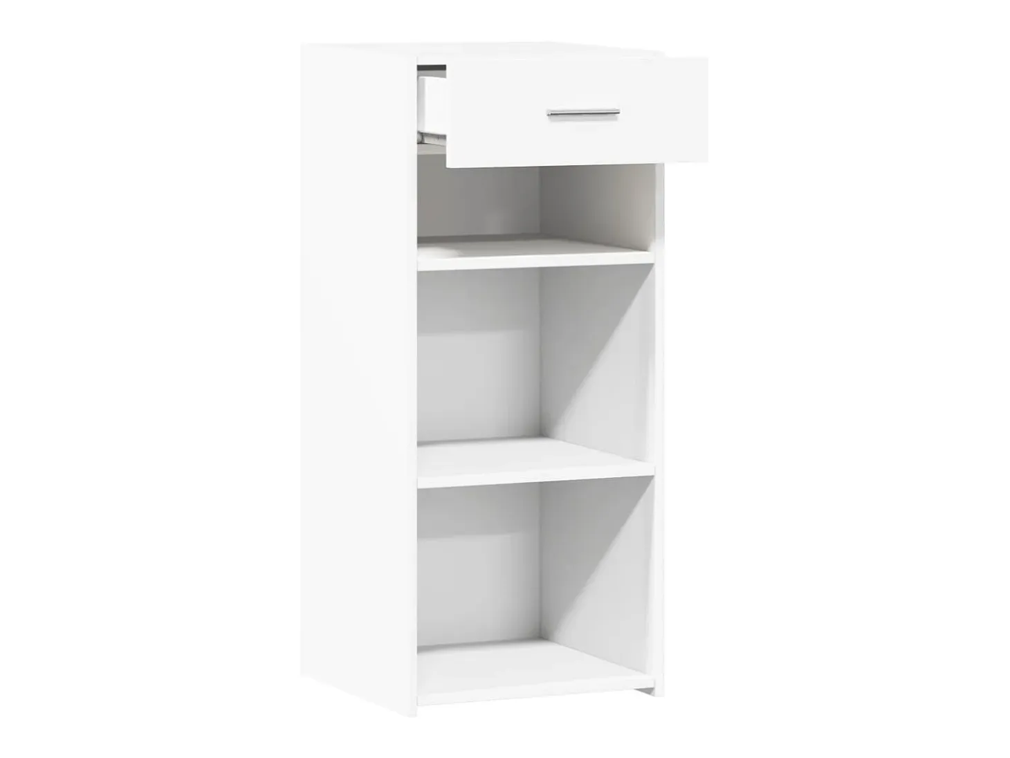 Aparador blanco 40x42,5x93 cm madera contrachapada