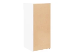 Aparador blanco 40x42,5x93 cm madera contrachapada