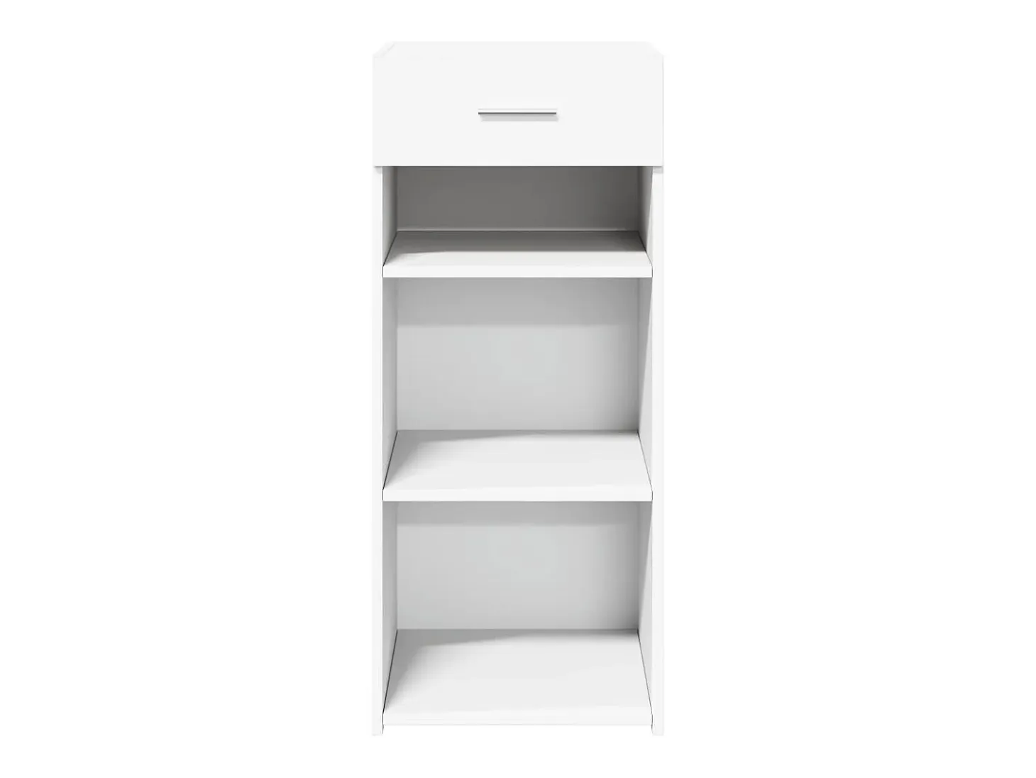 Aparador blanco 40x42,5x93 cm madera contrachapada
