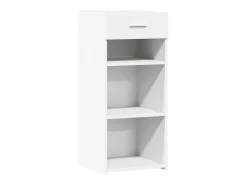 Aparador blanco 40x42,5x93 cm madera contrachapada