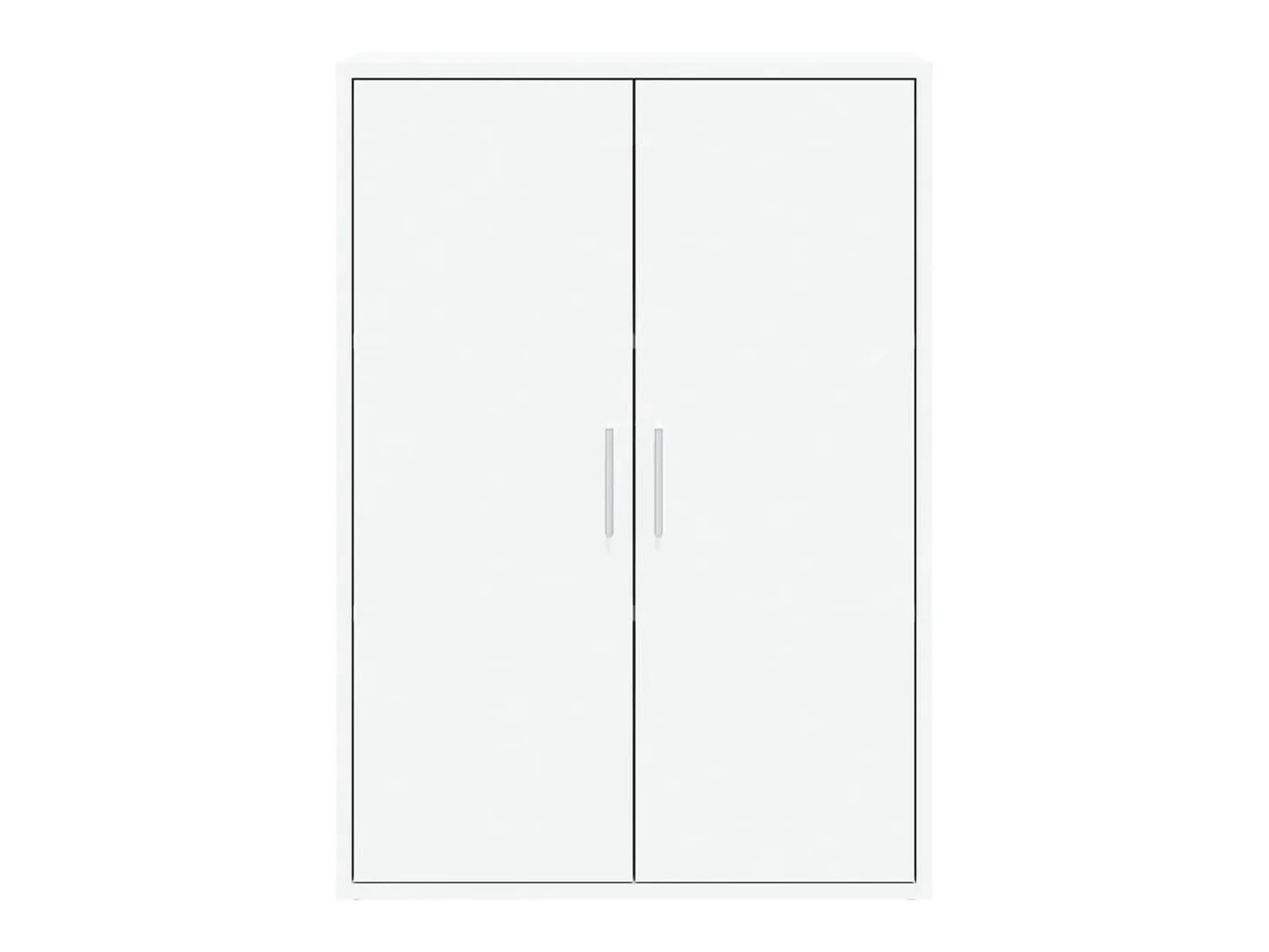 Aparador blanco 60x31x84 cm madera contrachapada