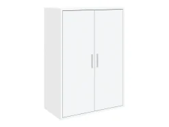 Aparador blanco 60x31x84 cm madera contrachapada
