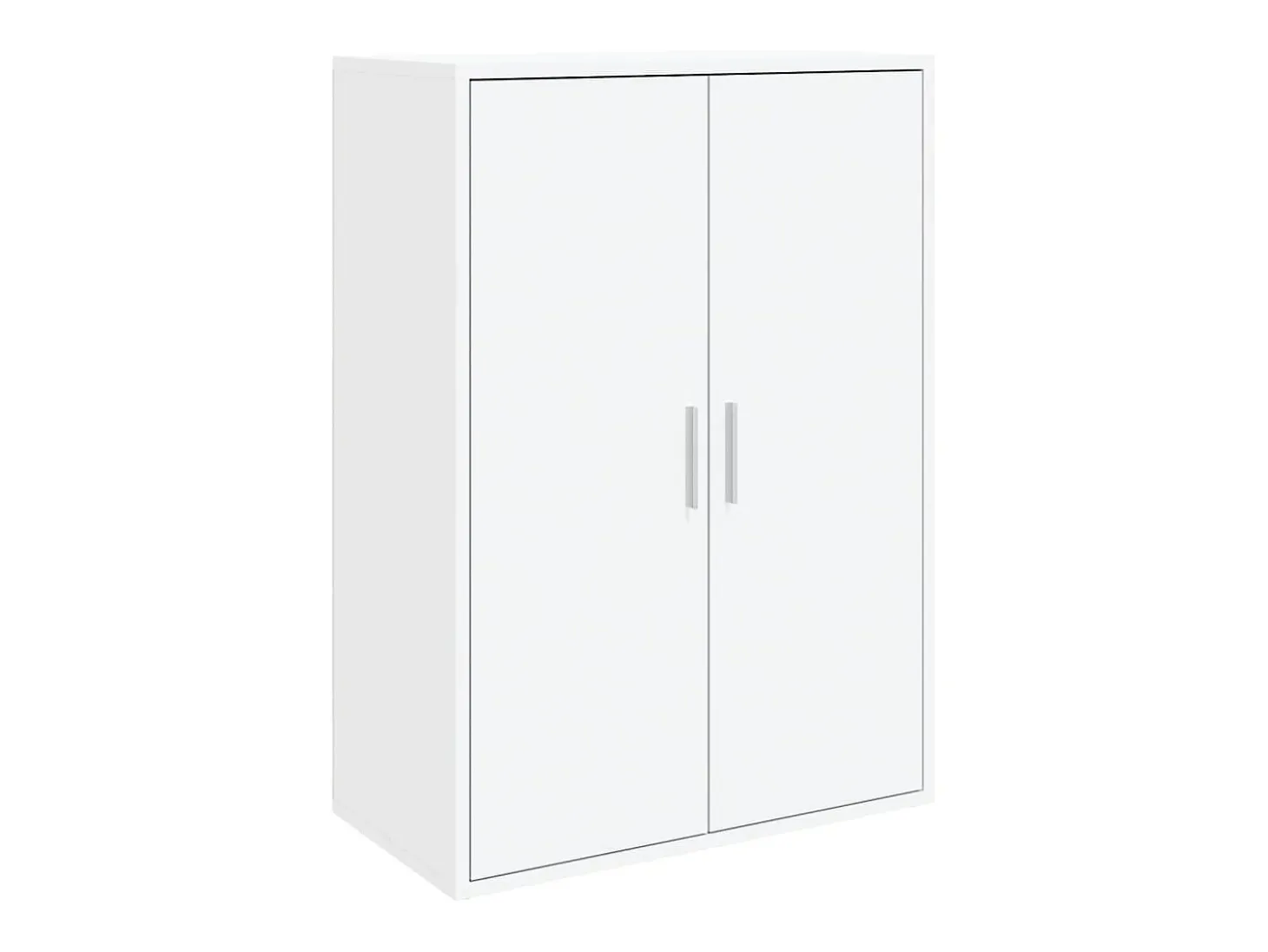 Aparador blanco 60x31x84 cm madera contrachapada