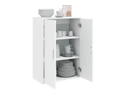 Aparador blanco 60x31x84 cm madera contrachapada