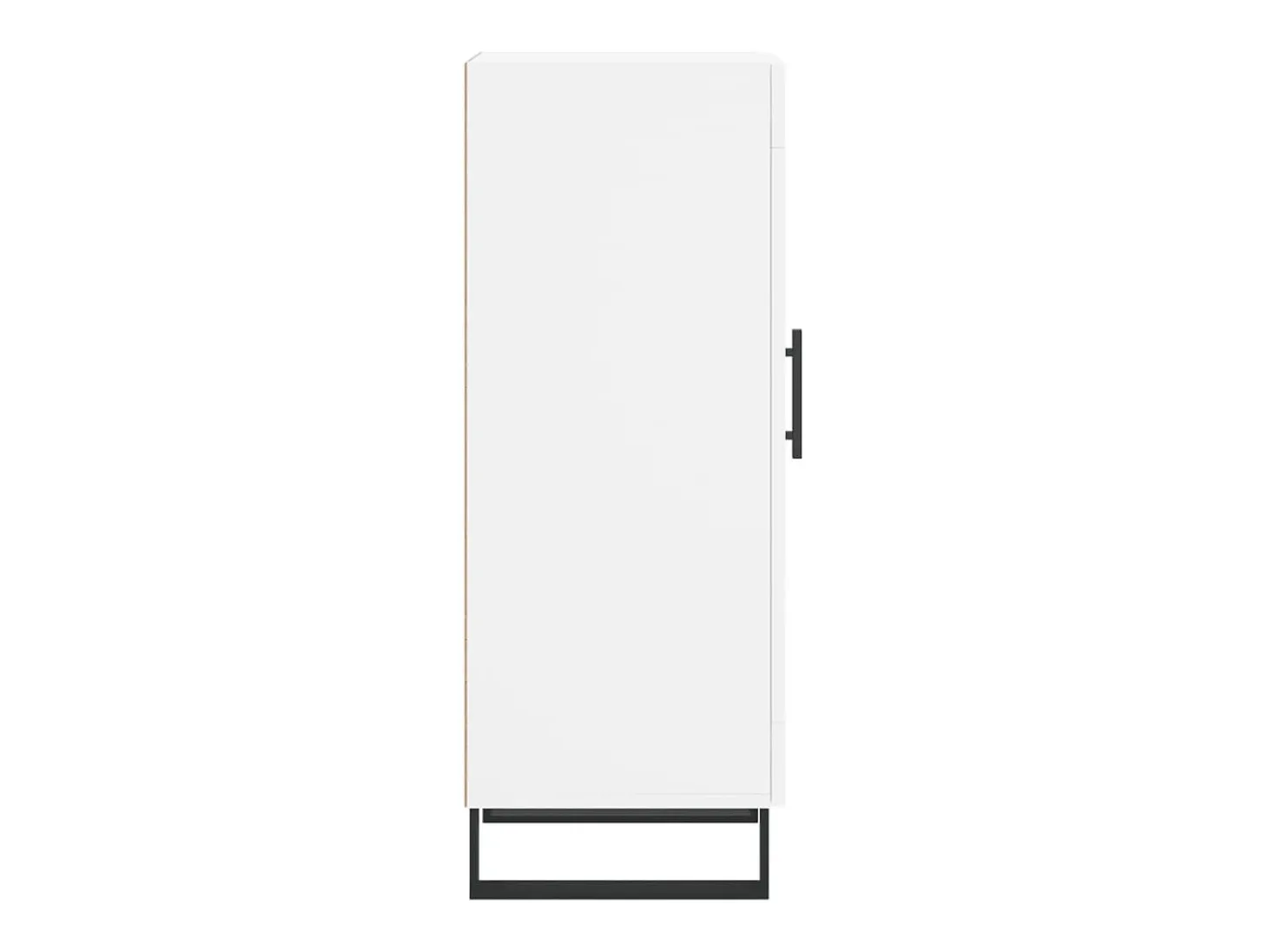 Aparador blanco 34,5x34x90 cm madera de ingeniería