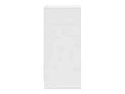 Aparador blanco 37,5x35x99 cm madera de ingeniería