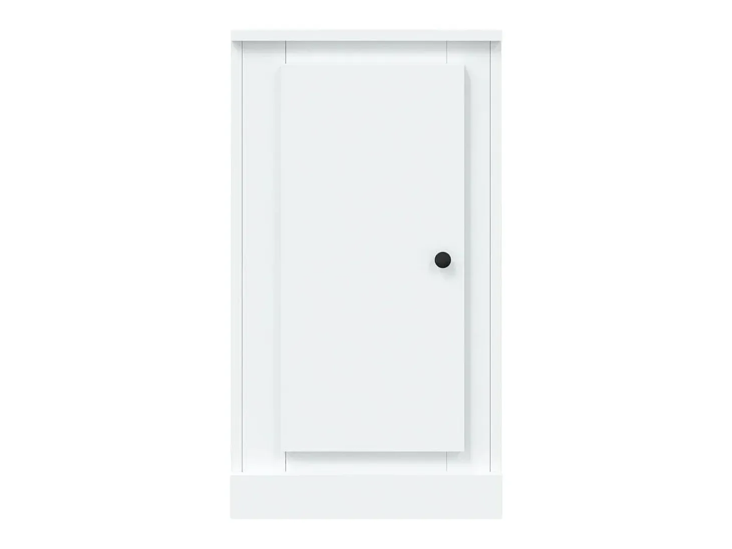 Aparador blanco 37,5x35,5x67,5 cm madera de ingeniería