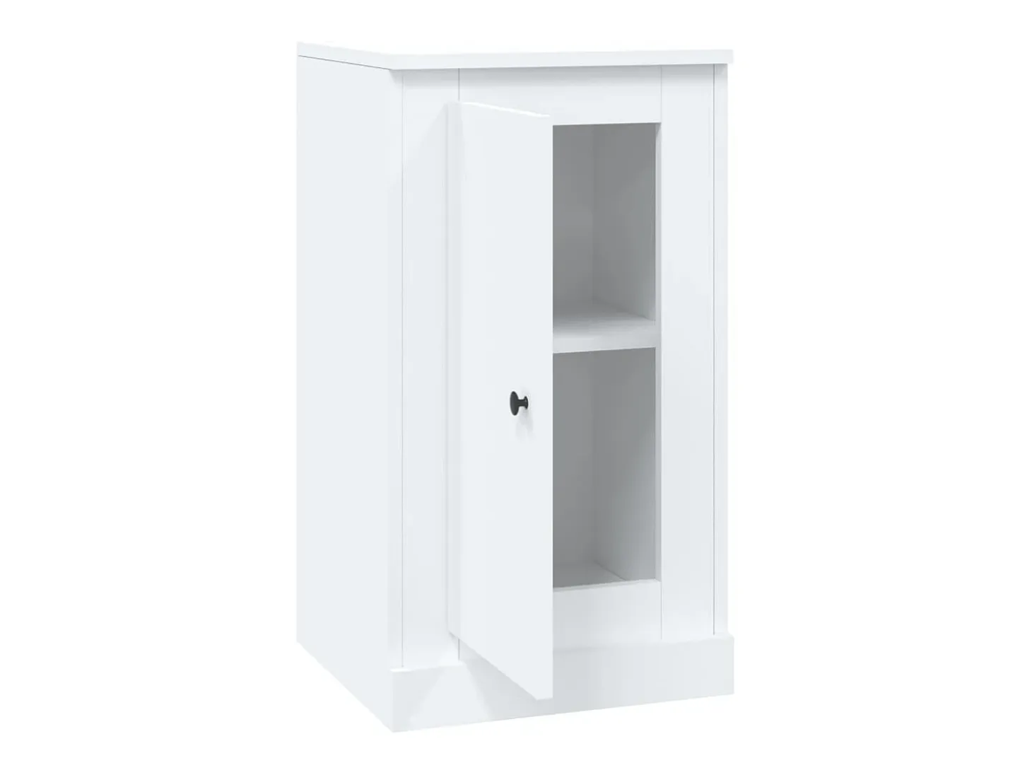 Aparador blanco 37,5x35,5x67,5 cm madera de ingeniería