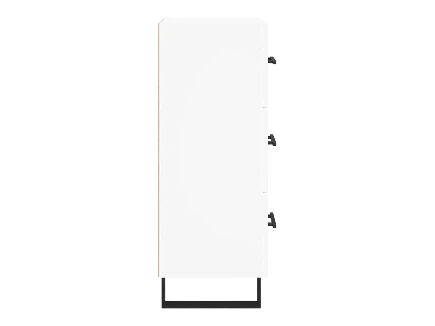Aparador blanco 34,5x34x90 cm madera de ingeniería