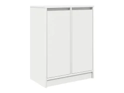 Aparador blanco 57x34x76 cm madera de ingeniería