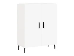 Aparador blanco 69,5x34x90 cm madera de ingeniería