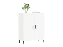 Aparador blanco 69,5x34x90 cm madera de ingeniería