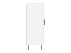 Aparador blanco 69,5x34x90 cm madera de ingeniería