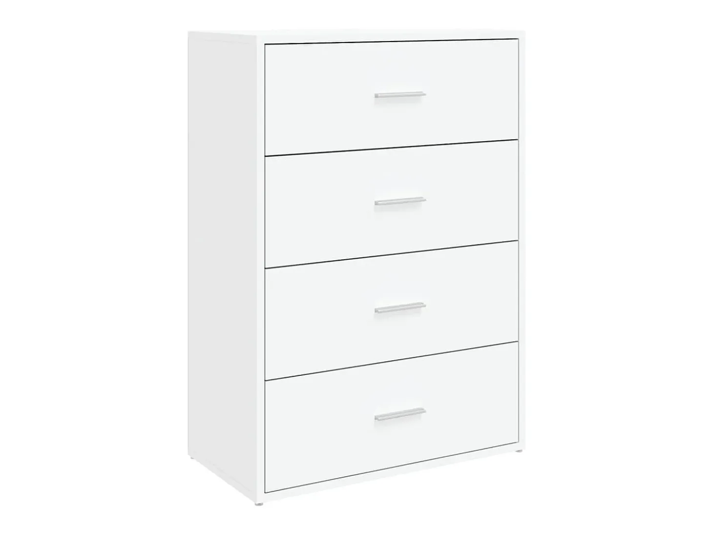 Aparador blanco 60x31x84 cm madera contrachapada