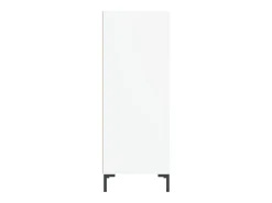 Aparador blanco 34,5x32,5x90 cm madera contrachapada