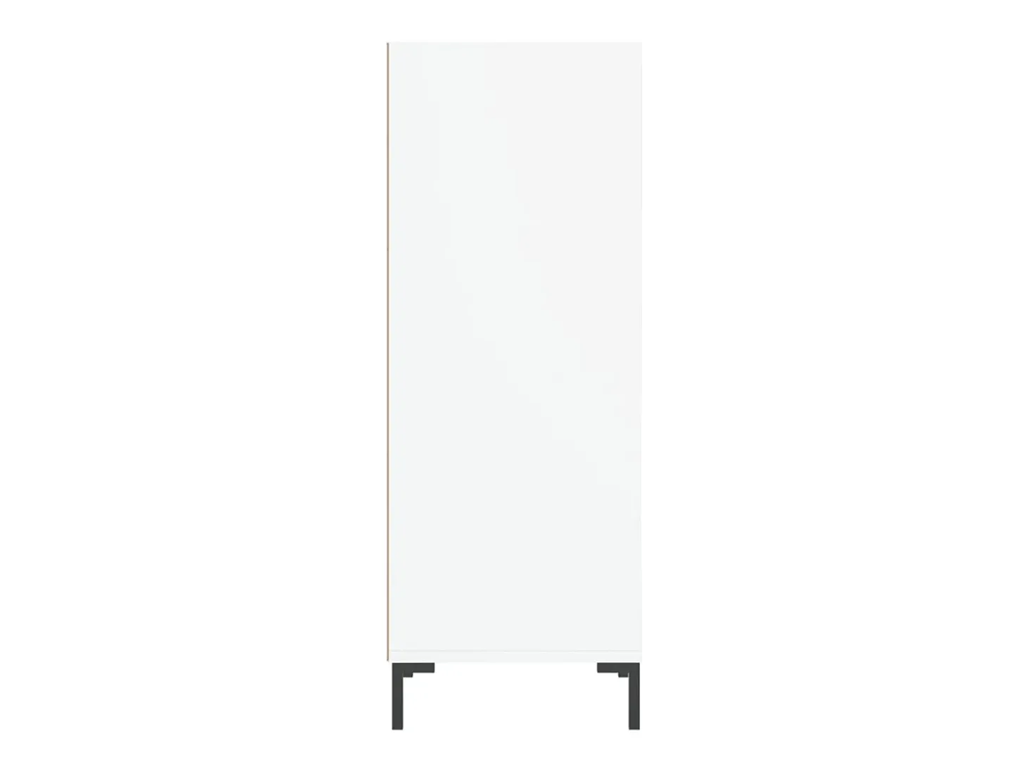 Aparador blanco 34,5x32,5x90 cm madera contrachapada