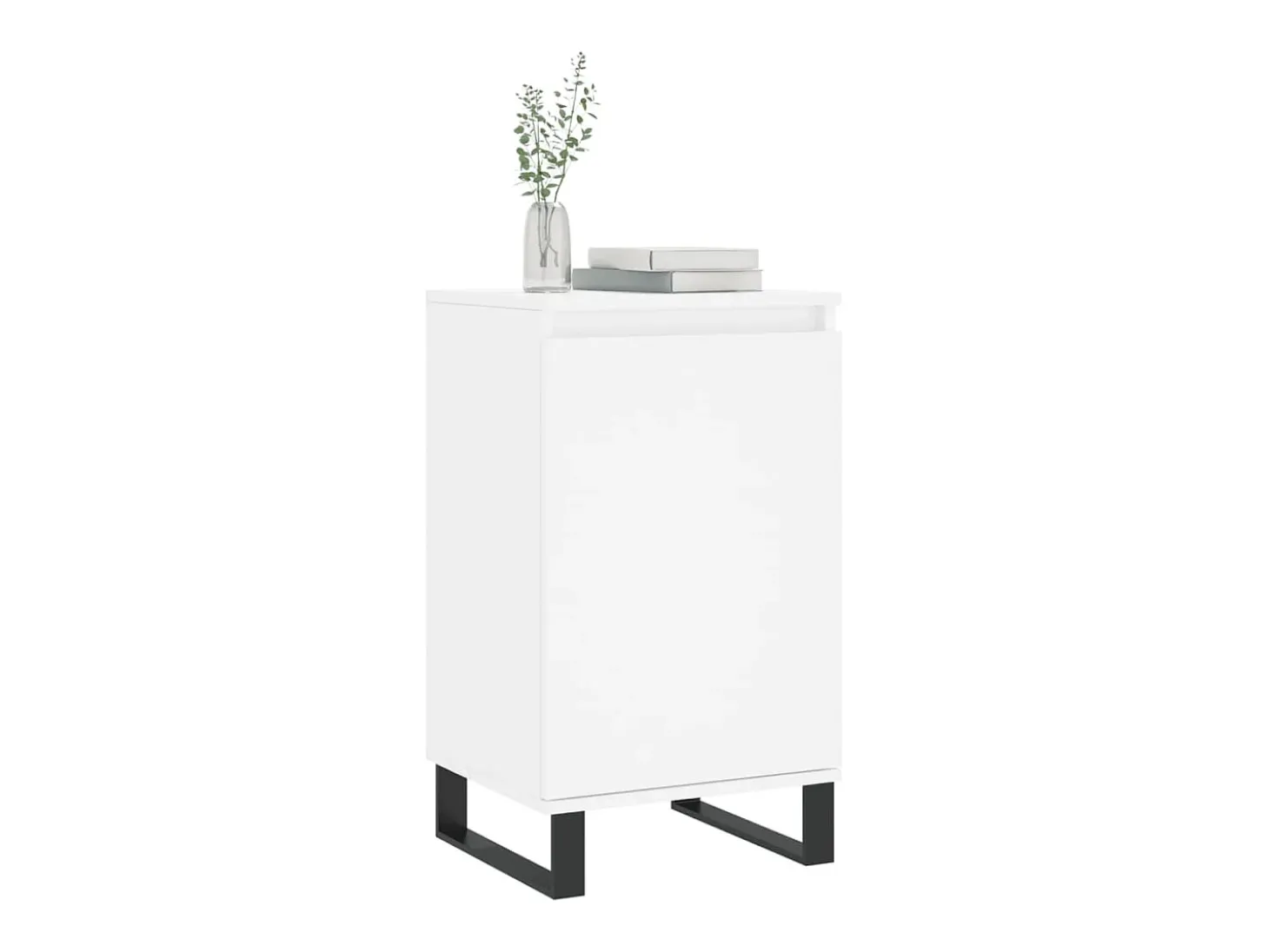 Aparador blanco 40x35x70 cm madera de ingeniería