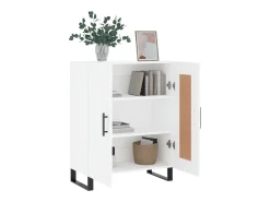 Aparador blanco 69,5x34x90 cm madera de ingeniería