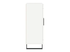 Aparador blanco 69,5x34x90 cm madera de ingeniería