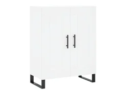 Aparador blanco 69,5x34x90 cm madera de ingeniería