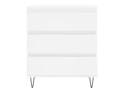 Aparador Blanco 60x35x70 cm Madera de Ingeniería