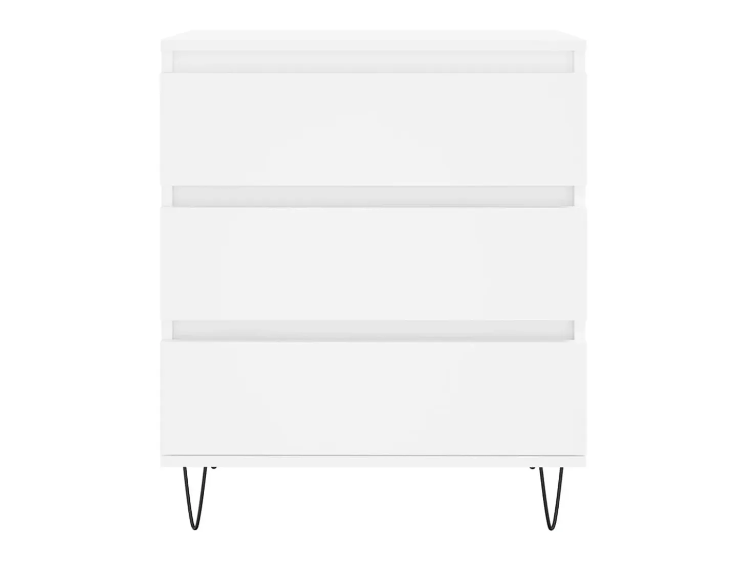 Aparador Blanco 60x35x70 cm Madera de Ingeniería
