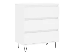 Aparador Blanco 60x35x70 cm Madera de Ingeniería