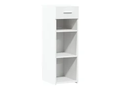 Aparador blanco 30x42,5x93 cm madera contrachapada