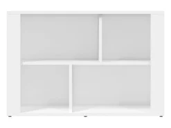 Aparador Blanco 80x30x54 cm Madera de Ingeniería