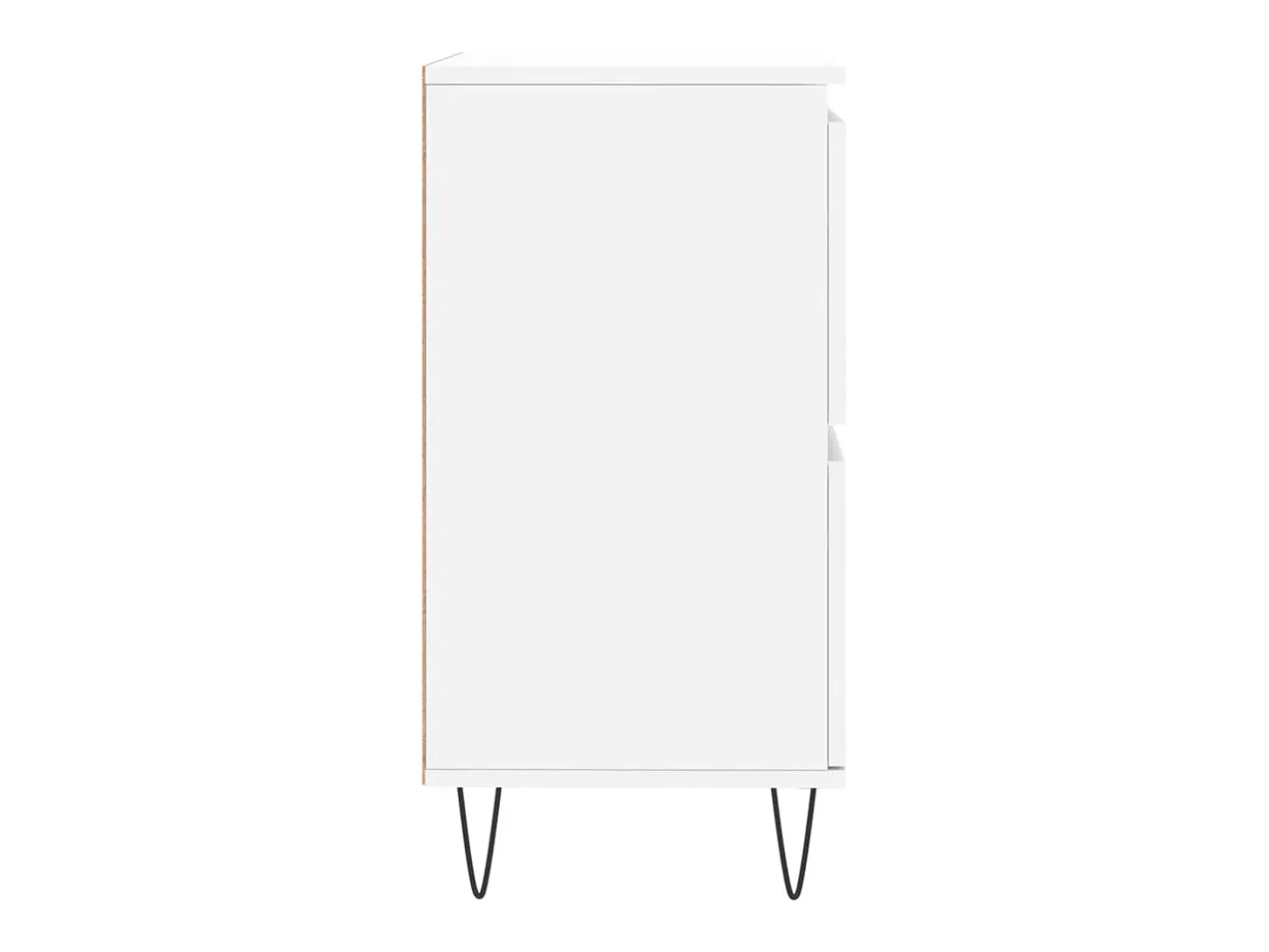 Aparador Blanco 60x35x70 cm Madera de Ingeniería
