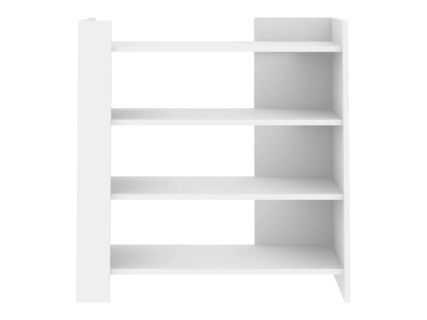 Aparador blanco 73,5x35x75 cm madera de ingeniería