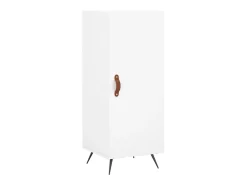 Aparador blanco 34,5x34x90 cm madera de ingeniería
