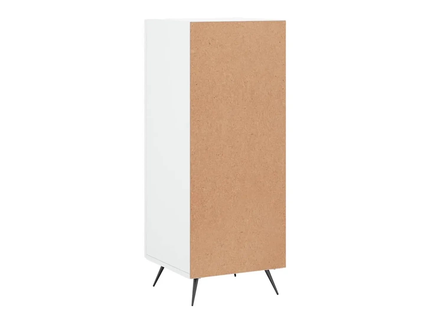 Aparador blanco 34,5x34x90 cm madera de ingeniería