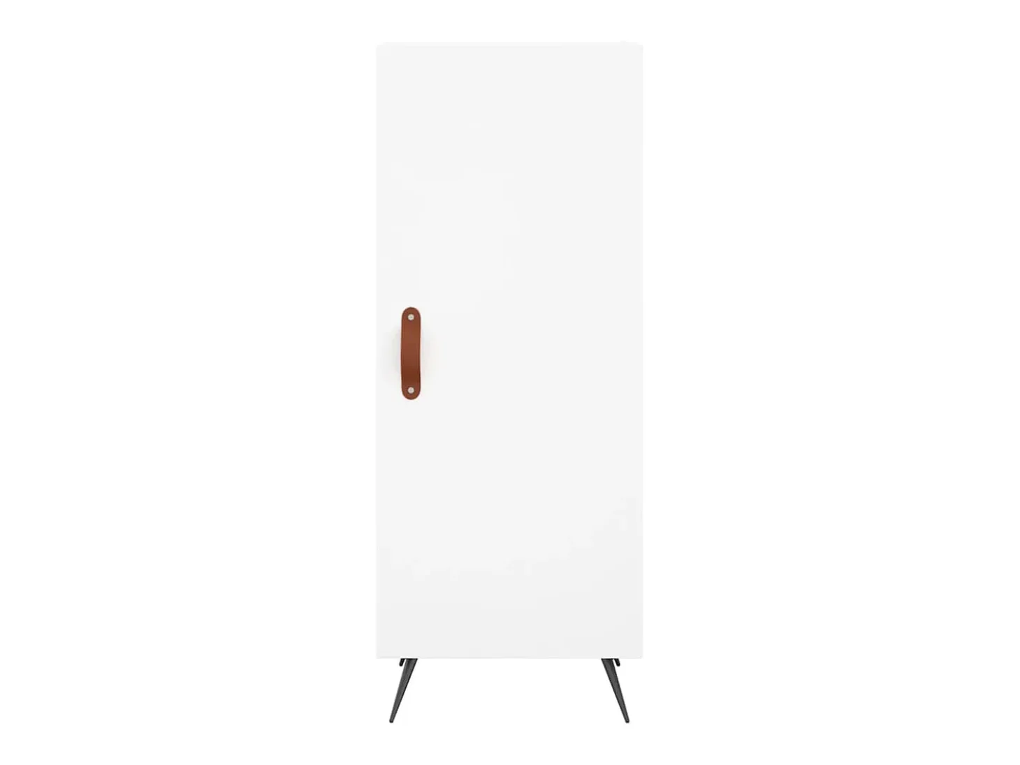 Aparador blanco 34,5x34x90 cm madera de ingeniería
