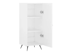 Aparador blanco 34,5x34x90 cm madera de ingeniería