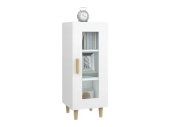 Aparador blanco 34,5x34x90 cm madera de ingeniería