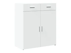 Aparador blanco 80x42,5x93 cm madera contrachapada