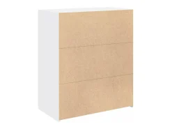 Aparador blanco 80x42,5x93 cm madera contrachapada